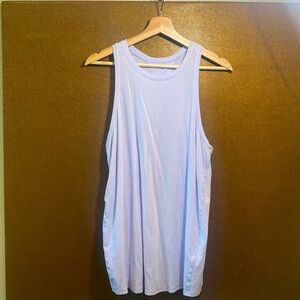 Lavender Lululemon Open Back Tank Top Size 8